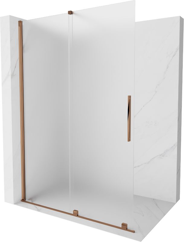 Ścianka prysznicowa Mexen Velar różowe złoto 130x200 cm  871-130-000-33-60 871-130-000-33-60 1 szt.
