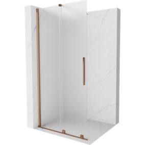Ścianka prysznicowa Mexen Velar różowe złoto 70x200 cm 1 szt.