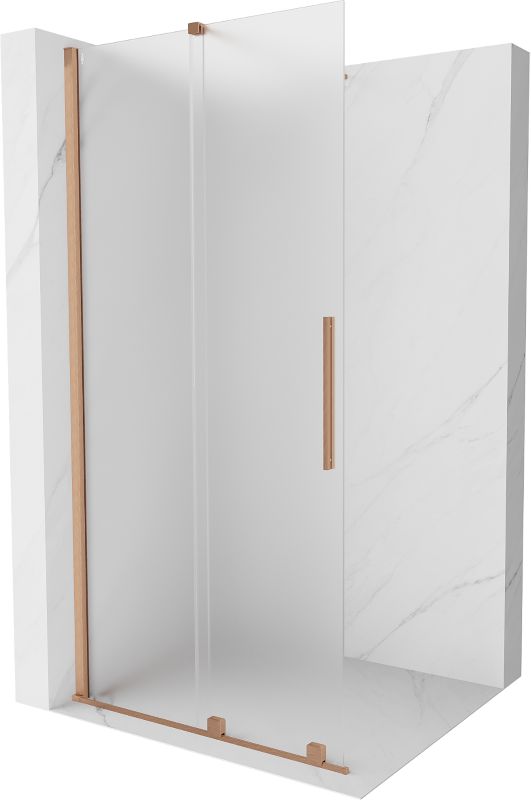 Ścianka prysznicowa Mexen Velar szron miedź 100x200 cm 1 szt.