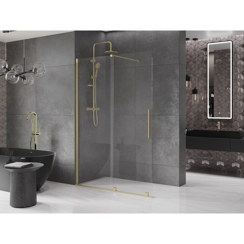 Ścianka prysznicowa Mexen Velar złota 130x200 cm  871-130-000-03-55 1 szt.