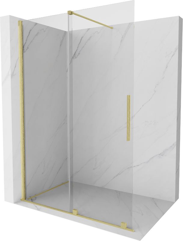 Ścianka prysznicowa Mexen Velar złota 140x200 cm  871-140-000-03-55 871-140-000-03-55 1 szt.