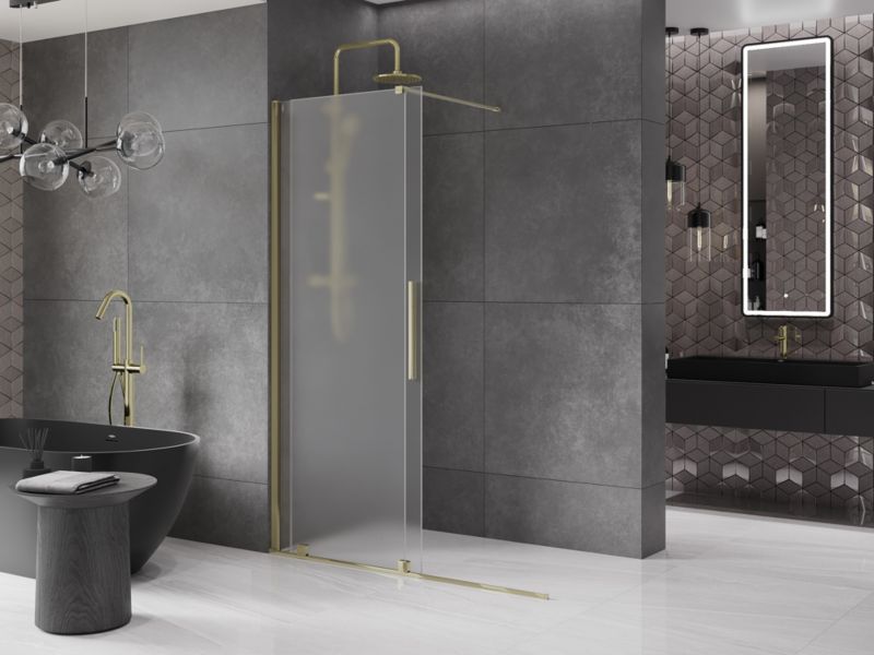 Ścianka prysznicowa Mexen Velar złota 150x200 cm 871-150-000-33-50 1 szt.
