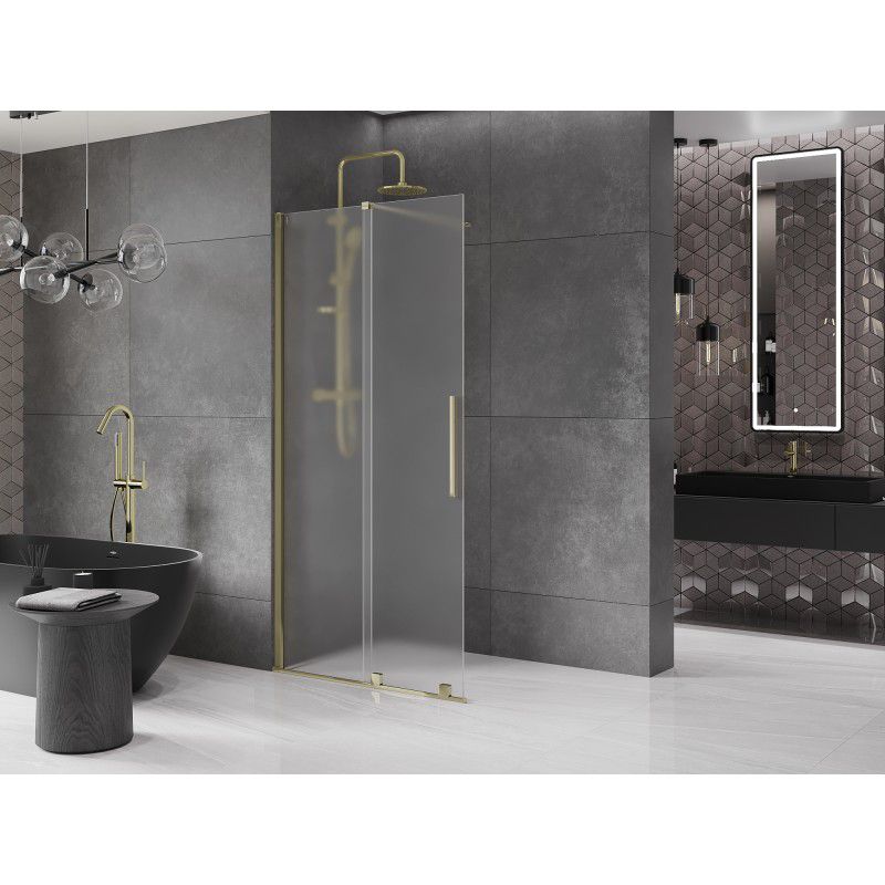 Ścianka prysznicowa Mexen Velar złota 75x200 cm 871-075-000-33-50 1 szt.