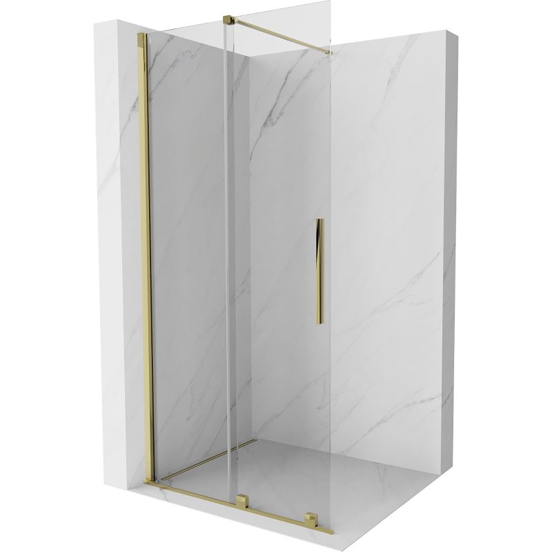 Ścianka prysznicowa Mexen Velar złoty 90x200 cm 871-090-000-03-50 1 szt.