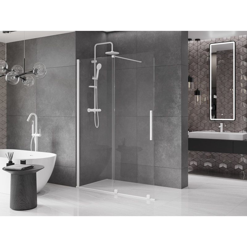 Ścianka prysznicowa przesuwna Mexen Velar biała 130x200 cm 871-130-000-03-20 1 szt.