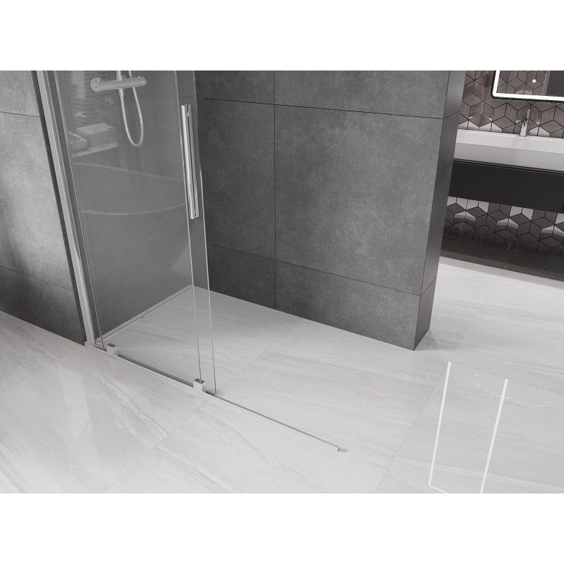 Ścianka prysznicowa przesuwna Mexen Velar chrom transparent 150x200 cm 871-150-000-03-01 1 szt.