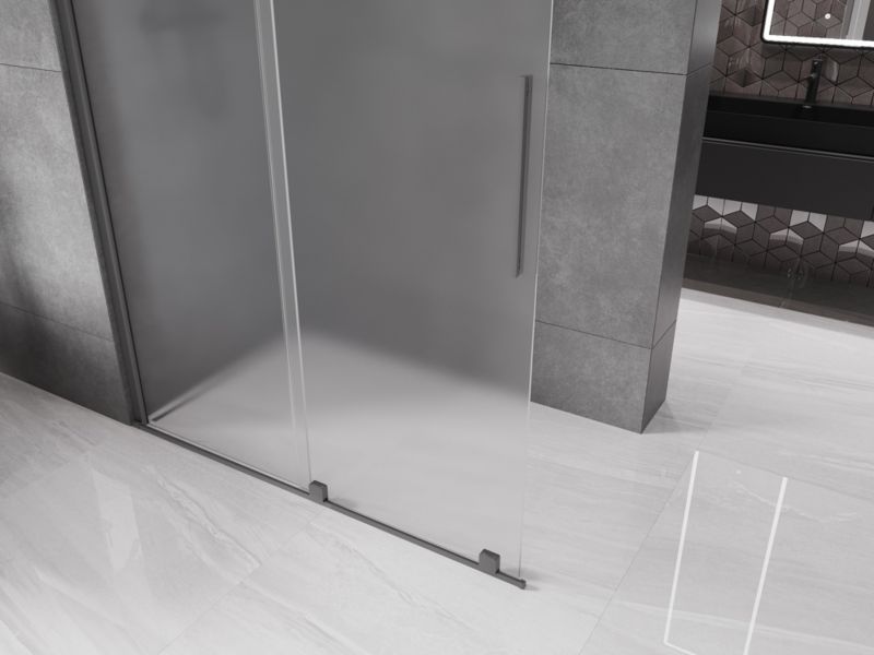 Ścianka prysznicowa przesuwna Mexen Velar gun metal 150x200 cm 1 szt.