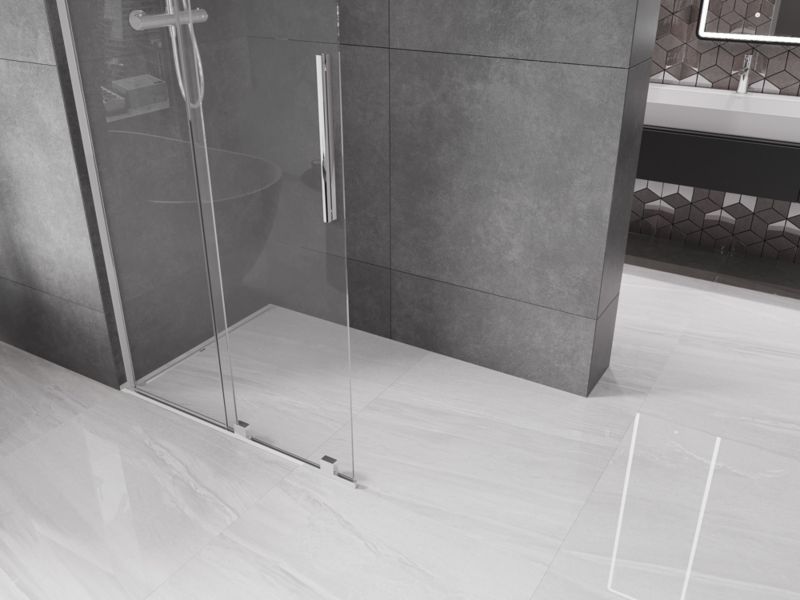 Ścianka prysznicowa przesuwna Mexen Velar transparent 100 x 200 cm 1 szt.