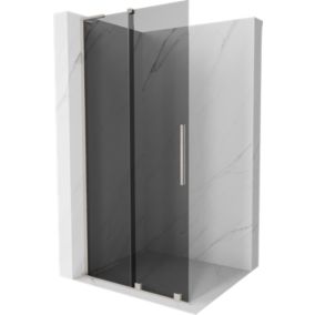 Ścianka prysznicowa rozsuwa walk-in Mexen Velar L grafit 90x200 cm 1 szt.
