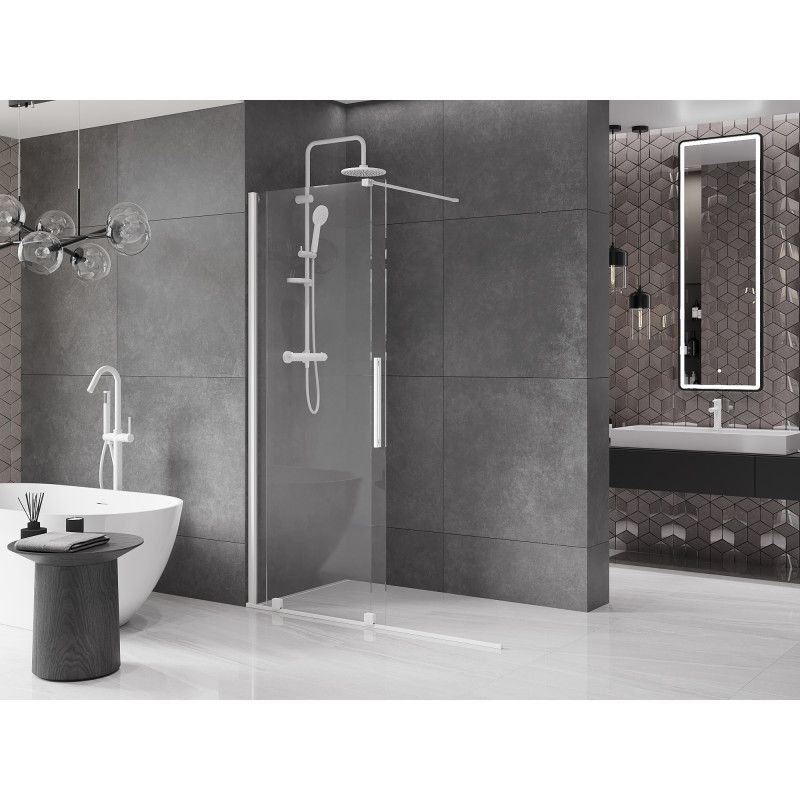 Ścianka prysznicowa rozsuwana Mexen Velar biały 150x200 cm 871-150-000-03-20 1 szt.