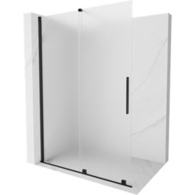 Ścianka prysznicowa rozsuwana Mexen Velar czarna 150x200 cm 871-150-000-33-70 1 szt.