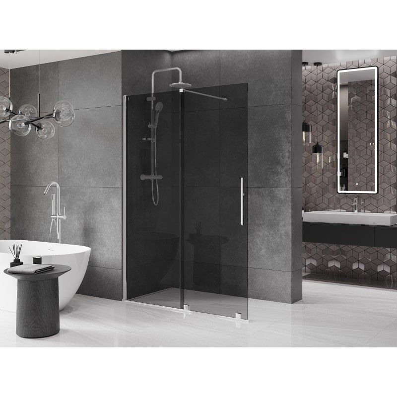 Ścianka prysznicowa rozsuwana Mexen Velar grafit 160x200 cm  871-160-000-43-01 1 szt.