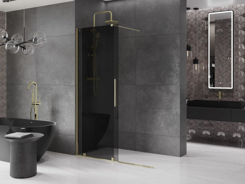 Ścianka prysznicowa rozsuwana Mexen Velar grafit 160x200 cm  871-160-000-43-50 871-160-000-43-50 1 szt.