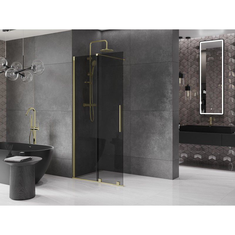 Ścianka prysznicowa rozsuwana Mexen Velar grafit 80x200 cm 871-080-000-43-55 1 szt.