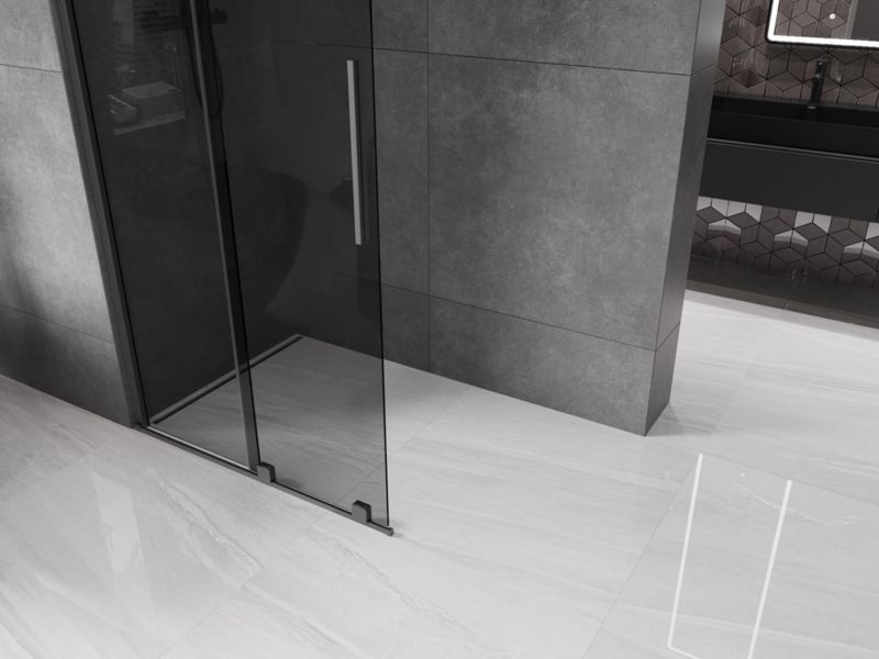 Ścianka prysznicowa rozsuwana Mexen Velar grafit 80x200 cm 871-080-000-43-95 1 szt.