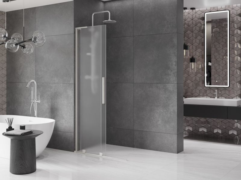Ścianka prysznicowa rozsuwana Mexen Velar L szron 100x200 cm 871-100-003-33-97 1 szt.