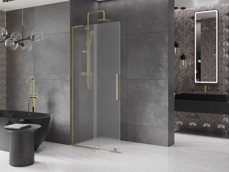 Ścianka prysznicowa rozsuwana Mexen Velar L szron 90x200 cm  871-090-003-33-50871-090-003-33-50 1 szt.