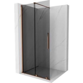 Ścianka prysznicowa rozsuwana Mexen Velar różowe złoto 120x200 cm 871-120-000-43-60 1 szt.