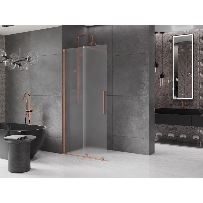 Ścianka prysznicowa rozsuwana Mexen Velar szron 80x200 cm 1 szt.