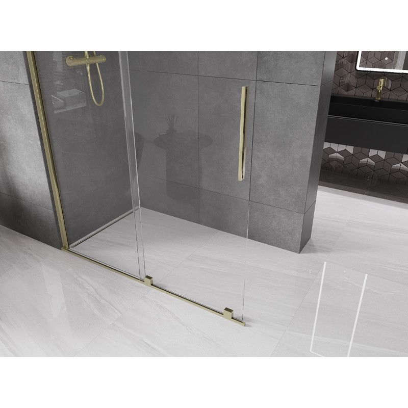 Ścianka prysznicowa rozsuwana Mexen Velar złota 130x200 cm 871-130-000-03-50 1 szt.