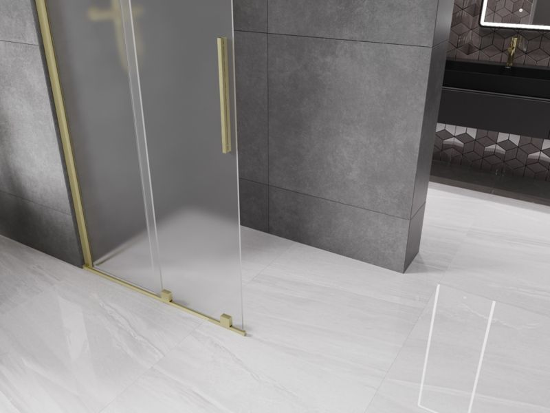 Ścianka prysznicowa rozsuwana Mexen Velar złota szron 70x200 cm 871-070-000-33-55 1 szt.
