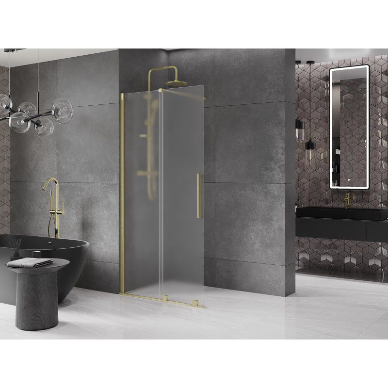 Ścianka prysznicowa rozsuwnana Mexen Velar złota 75x200 cm 871-075-000-33-55 1 szt.