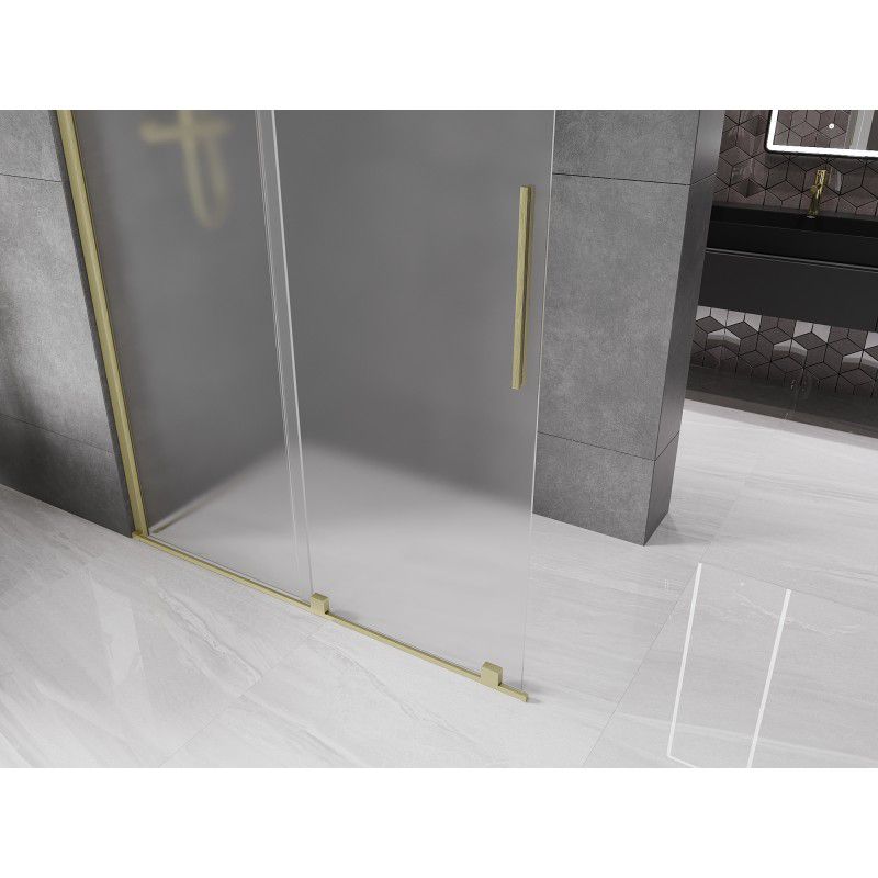 Ścianka prysznicowa sliding Mexen Velar szron złoty 160x200 cm 871-160-000-33-55 1 szt.