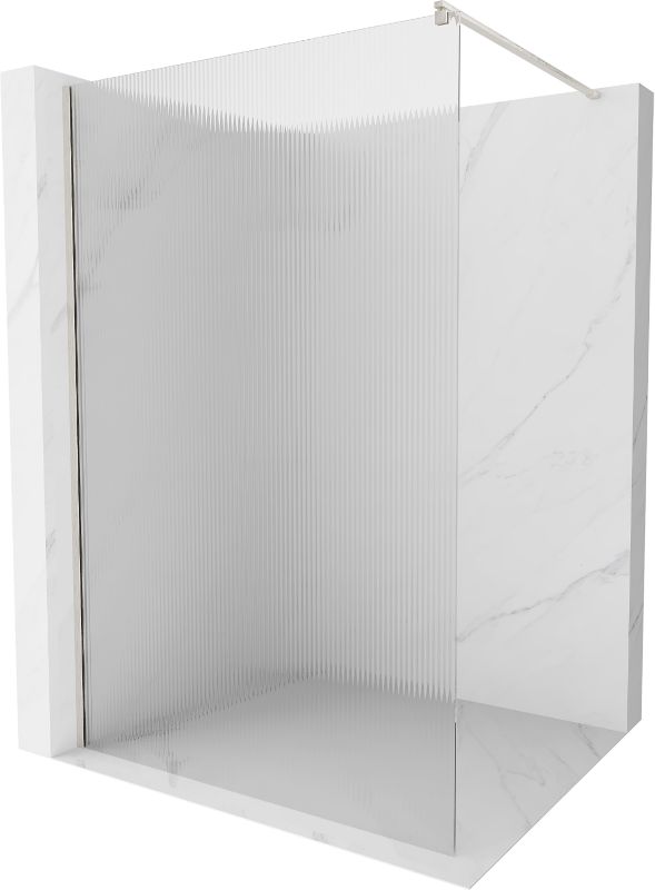 Ścianka prysznicowa typu walk-in Mexen Kioto prążki 120 x 200 cm 1 szt.