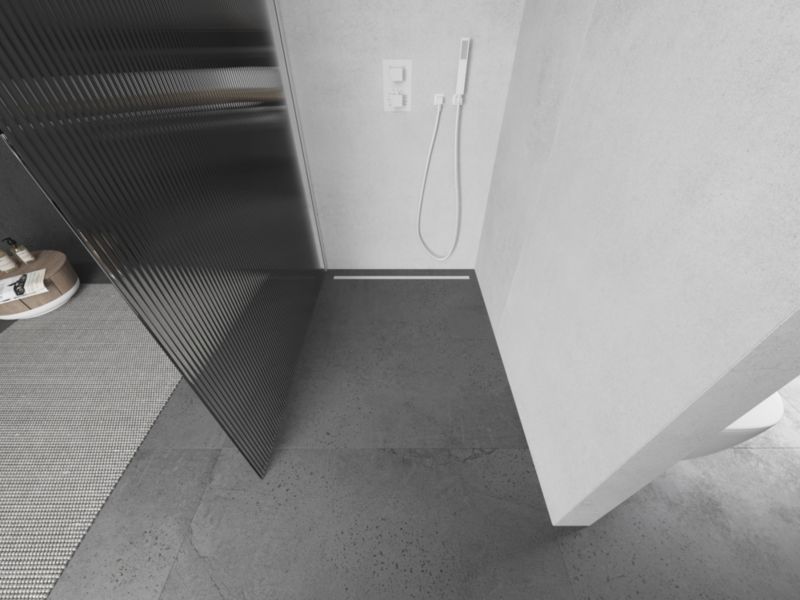 Ścianka prysznicowa walk-in Mexen Kioto biała 140x200 cm 800-140-101-20-09 1 szt.