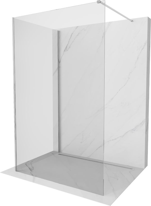 Ścianka prysznicowa walk-in Mexen Kioto chrom transparent 100x100 cm 1 szt.