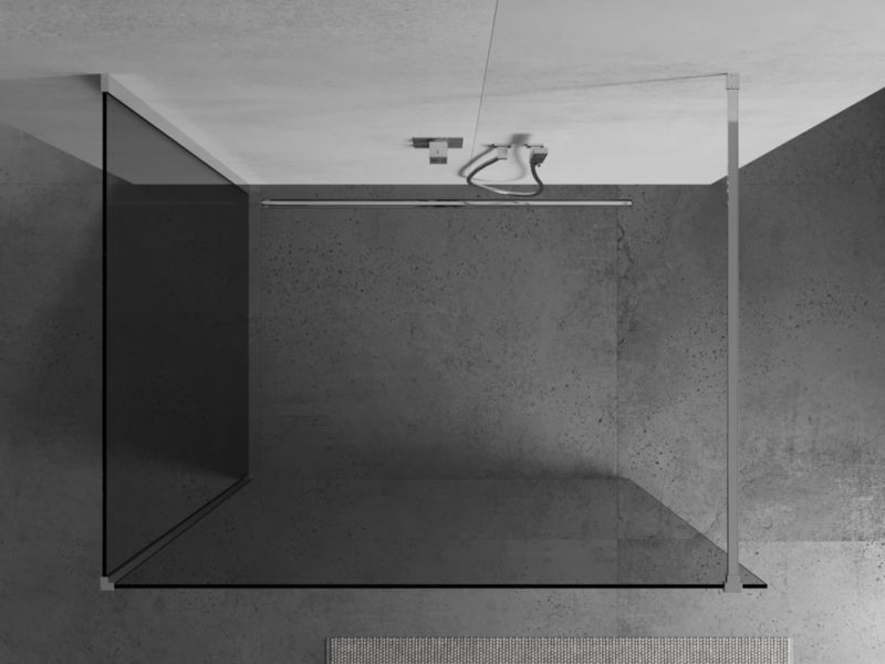 Ścianka prysznicowa walk-in Mexen Kioto chrom transparent 100x100 cm 1 szt.