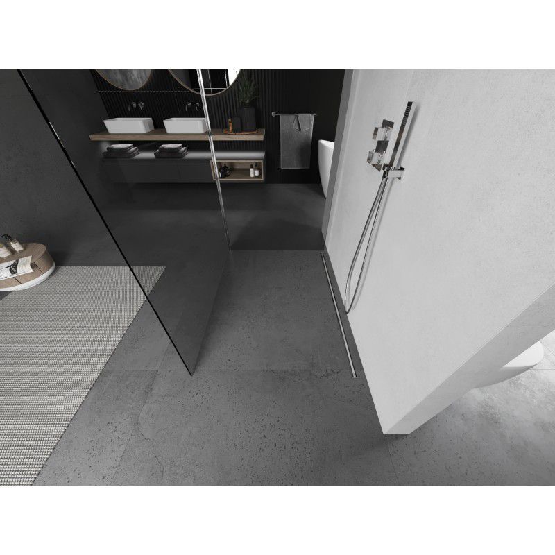 Ścianka prysznicowa walk-in Mexen Kioto chrom transparent 140x100 1 szt.