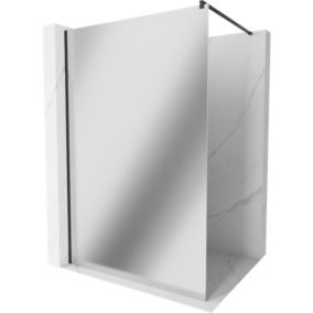 Ścianka prysznicowa walk-in Mexen Kioto czarna 140x200 cm 800-140-101-70-50 1 szt.