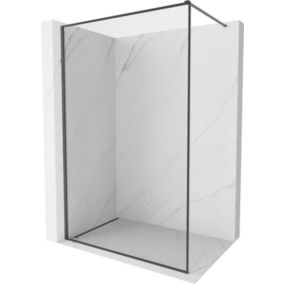 Ścianka prysznicowa walk-in Mexen Kioto-F gun gray 80 x 202 cm 1 szt.