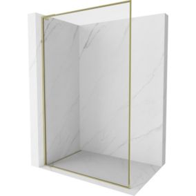 Ścianka prysznicowa walk-in Mexen Kioto-F L złota 65x202 cm 800-065-174-50-00 1 szt.
