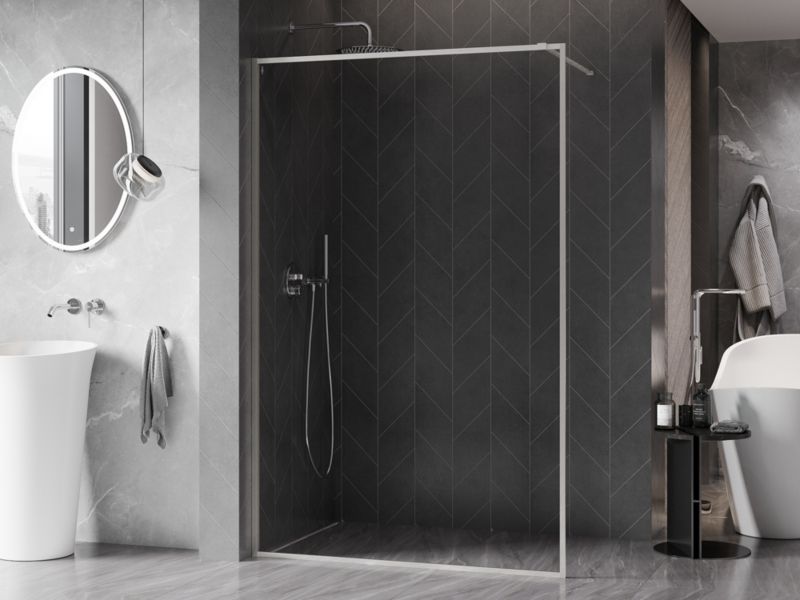 Ścianka prysznicowa walk-in Mexen Kioto-F transparent 120 x 202 cm 1 szt.