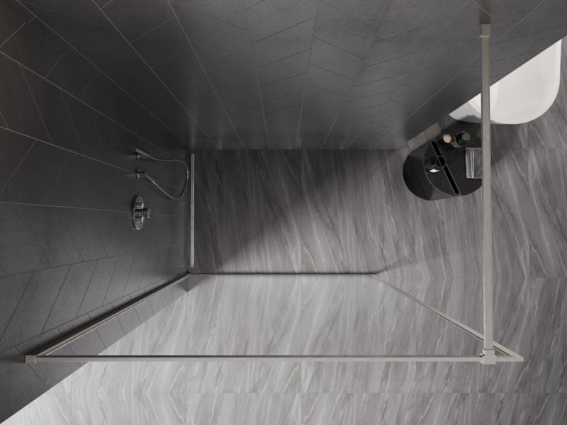 Ścianka prysznicowa walk-in Mexen Kioto-F transparent 120 x 202 cm 1 szt.