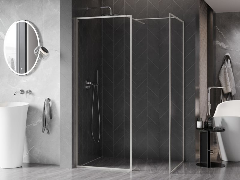 Ścianka prysznicowa walk-in Mexen Kioto-F transparent 170x120 1 szt.