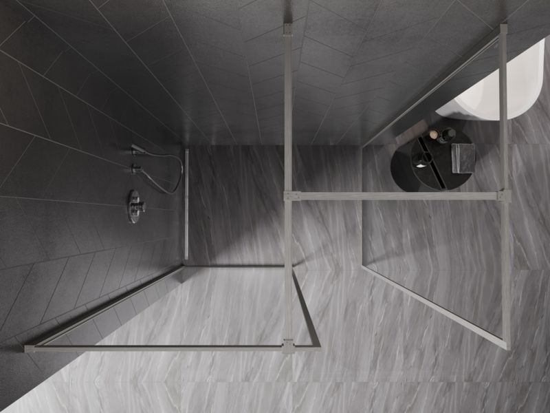 Ścianka prysznicowa walk-in Mexen Kioto-F transparent 170x120 1 szt.