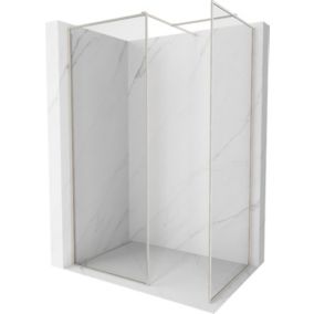 Ścianka prysznicowa walk-in Mexen Kioto-F transparent 95x80 cm  800-095-202-04-97-0801 szt.