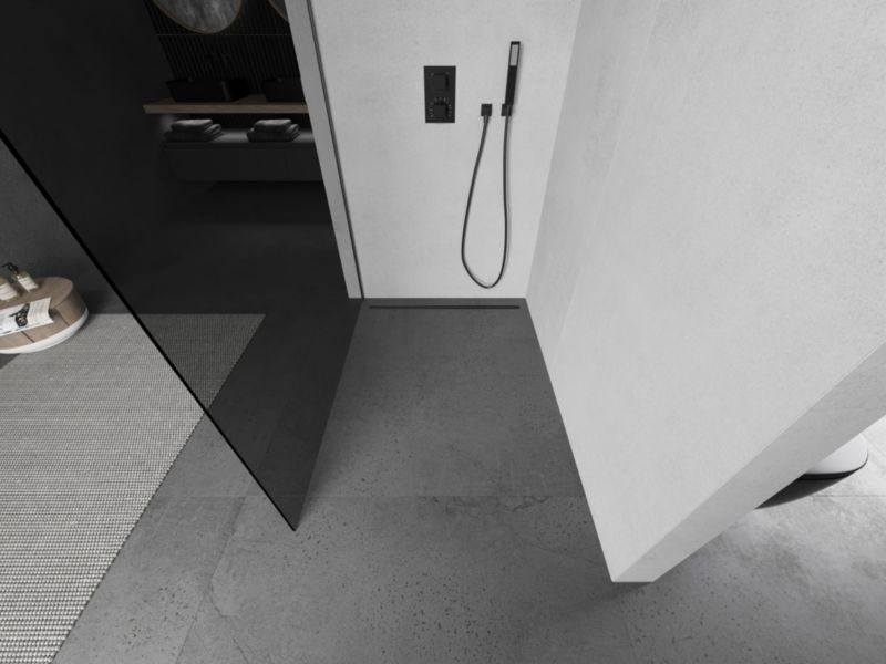 Ścianka prysznicowa walk-in Mexen Kioto grafit 140x200 cm 800-140-101-95-40 1 szt.