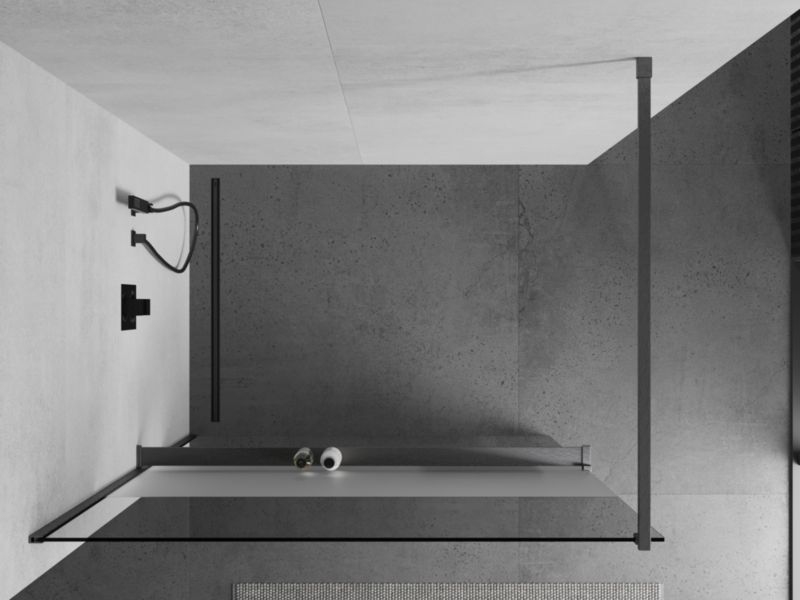 Ścianka prysznicowa walk-in Mexen Kioto+ gun gray 70 x 200 cm 1 szt.