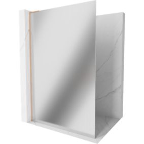 Ścianka prysznicowa Walk-in Mexen Kioto L lustro 120x200 cm 1 szt.