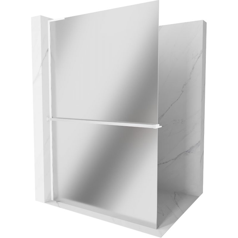 Ścianka prysznicowa walk-in Mexen Kioto+ L lustro 120x200 cm 1 szt.