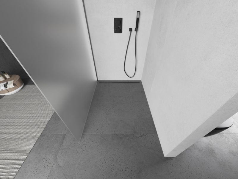 Ścianka prysznicowa walk-in Mexen Kioto L szron 80x200 cm 1 szt.