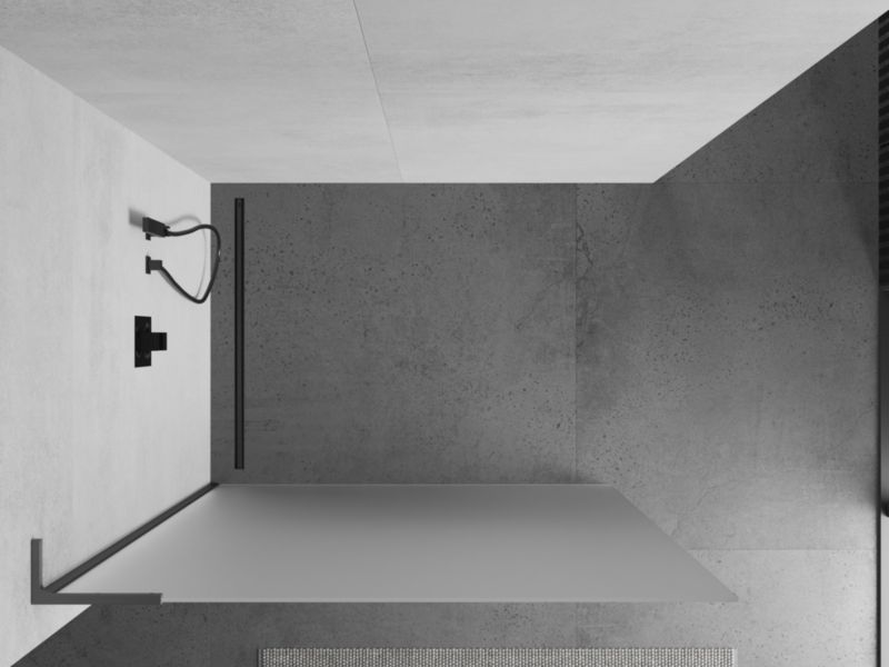 Ścianka prysznicowa walk-in Mexen Kioto L szron 80x200 cm 1 szt.