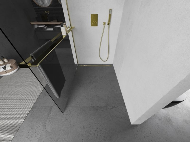 Ścianka prysznicowa walk-in Mexen Kioto+ L transparent 65x200 cm 800-065-123-50-00 1 szt.