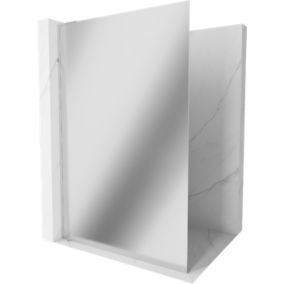 Ścianka prysznicowa Walk-in Mexen Kioto lustro 90x200 cm 1 szt.
