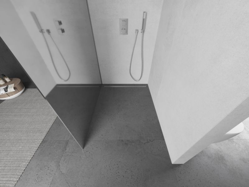 Ścianka prysznicowa Walk-in Mexen Kioto lustro 90x200 cm 1 szt.