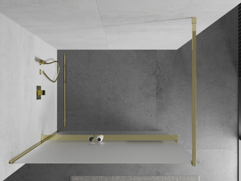 Ścianka prysznicowa walk-in Mexen Kioto+ szron 100x200 cm 1 szt.